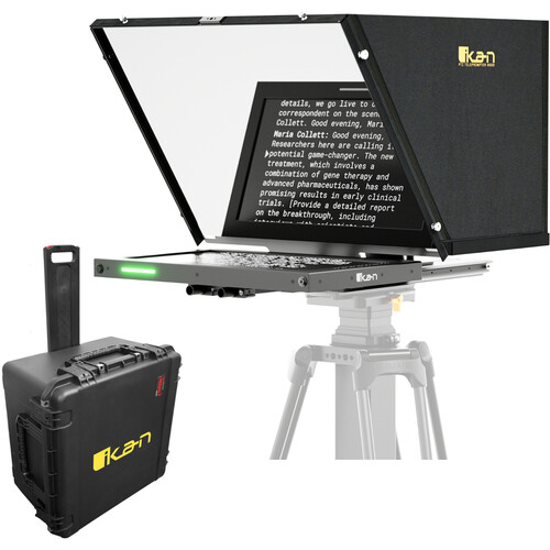 ikan Professional 15" SDI/HDMI PTZ Teleprompter Travel Kit