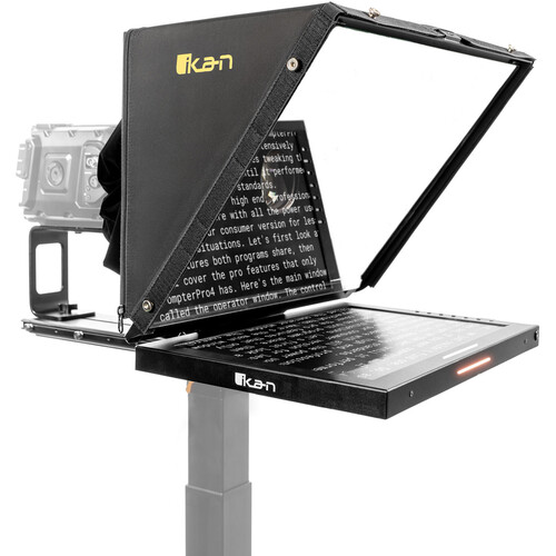 ikan 19" Teleprompter with Widescreen Script Monitor