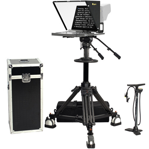 ikan Professional 17" High-Bright HDMI Teleprompter with Pedestal V2