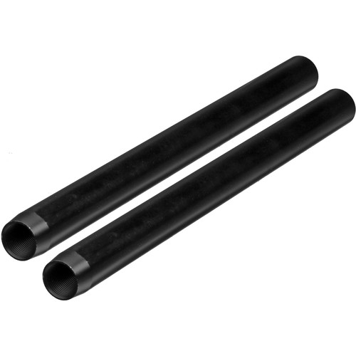 Tilta Threaded 19mm Rods (Black, 10", Pair)