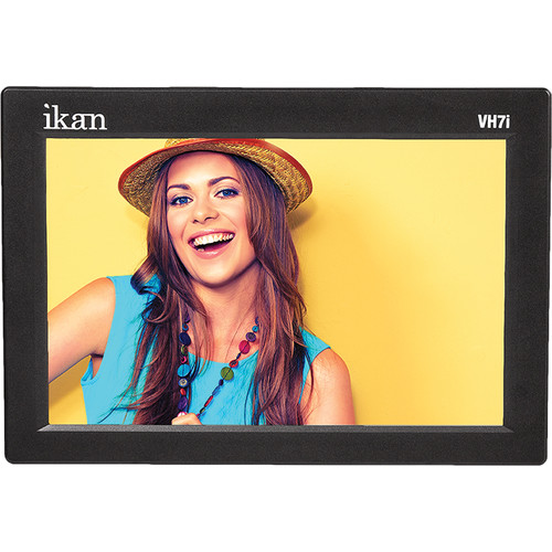 ikan VH7i-N 7" HDMI LCD Monitor with Nikon EN-EL15 Type Battery Plate
