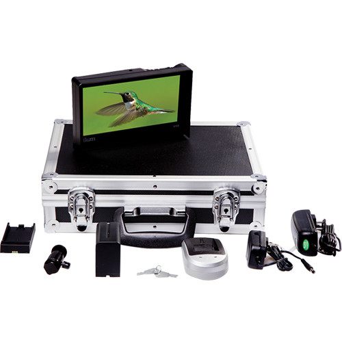 ikan VH8 Field Monitor Deluxe Kit with Canon 900 Type Battery