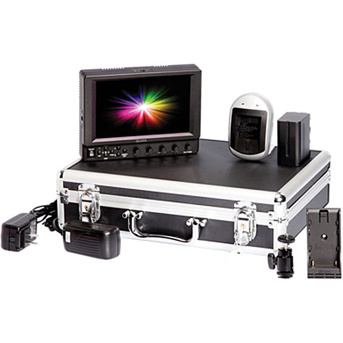 ikan VX7i Field Monitor Deluxe Kit with Canon 900 Series Battery Plate
