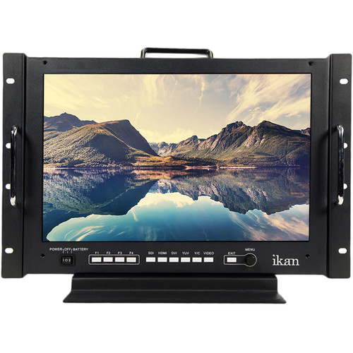 ikan VXF17 17" FHD 3G-SDI/HDMI/DVI/Component Desktop & Rackmount Monitor