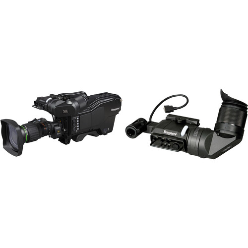 Ikegami UHK-X600 4K Upgradeable HD Studio/Portable Camera System with VFL201D LCD Viewfinder