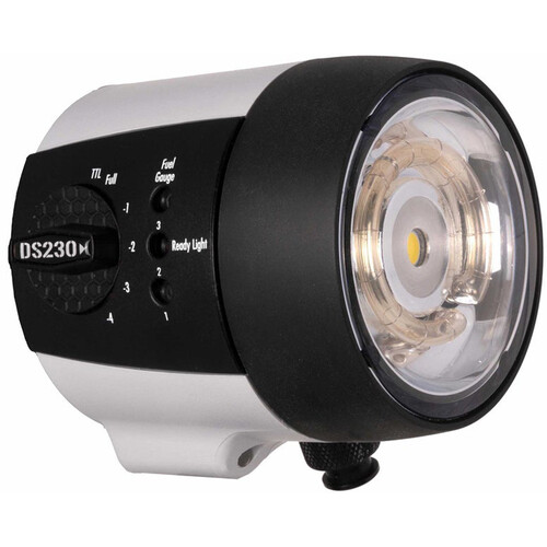Ikelite DS230 Strobe Front with Modeling Light
