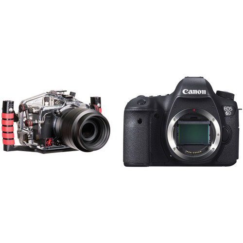 Ikelite Underwater Housing and Canon EOS 6D DSLR Camera Body Kit