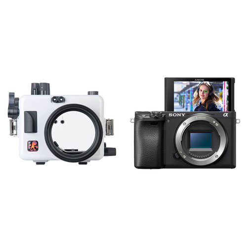 Ikelite Underwater Housing and Sony Alpha a6400 Mirrorless Digital Camera Body Kit