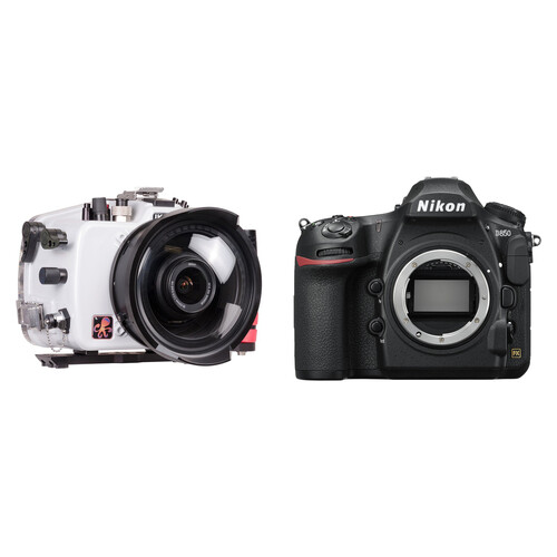Ikelite 200DL Underwater Housing for Nikon D850 with Nikon D850 DSLR Camera Body Kit