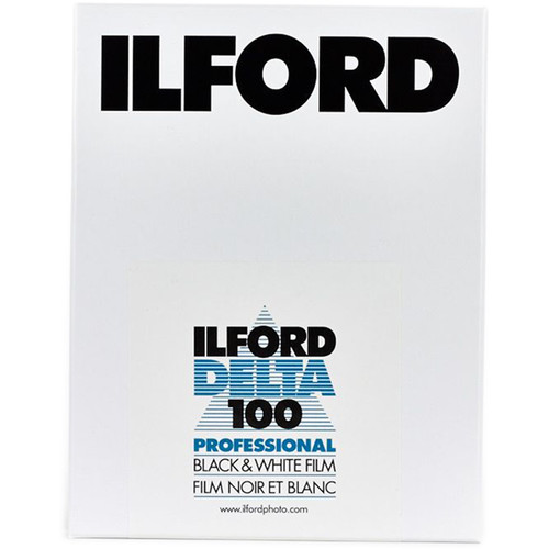 Ilford Delta 100 Professional Black and White Negative Film (6 x 7", 25 Sheets)