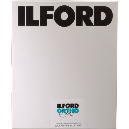 Ilford Ortho Plus Black and White Negative Film (16 x 20", 25 Sheets)