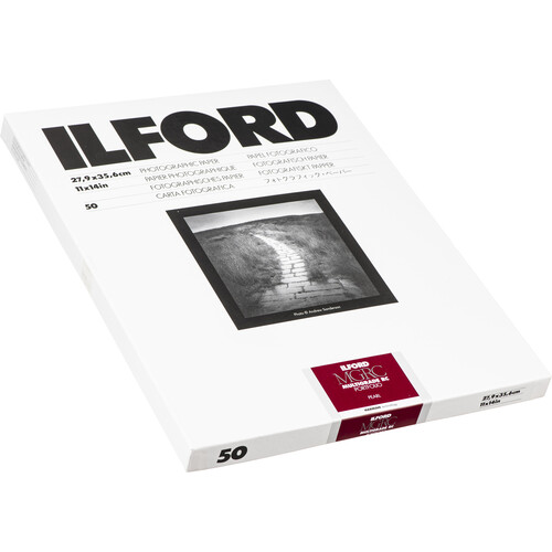 Ilford Multigrade V RC Portfolio Paper (Pearl, 11 x 14", 50 Sheets)