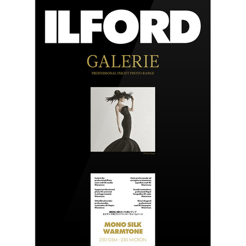 Ilford Galerie Mono Silk Warmtone (4 x 6", 100 Sheets)
