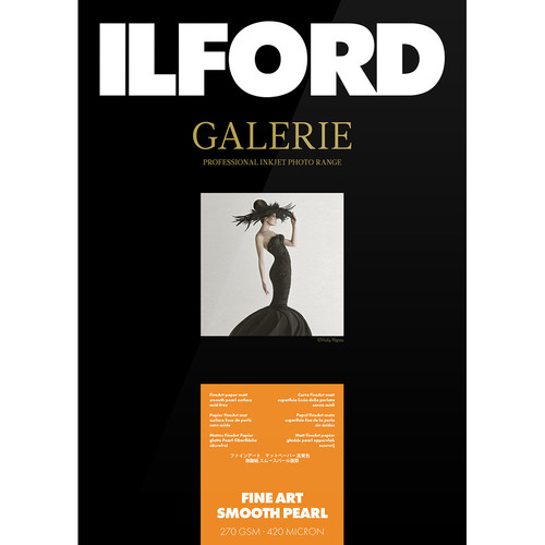 Ilford Galerie Fine Art Smooth Pearl (4 x 6", 50 Sheets)