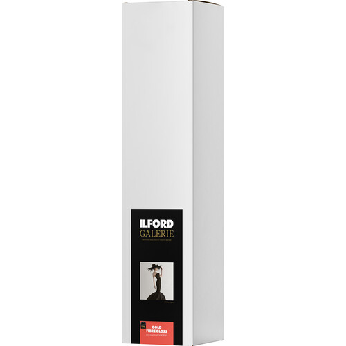 Ilford Galerie Gold Fibre Gloss Paper (17" x 49' Roll)
