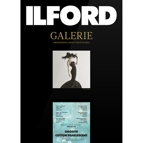 Ilford Galerie Smooth Cotton Pearlescent Photo Paper (5 x 7", 50 Sheets)