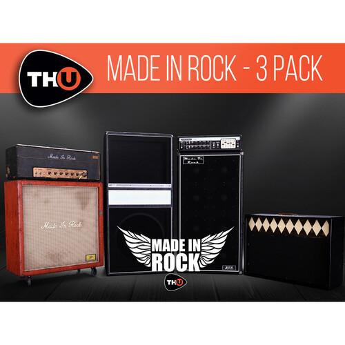 Overloud TH-U Made in Rock Bundle of 3 Rig Libraries