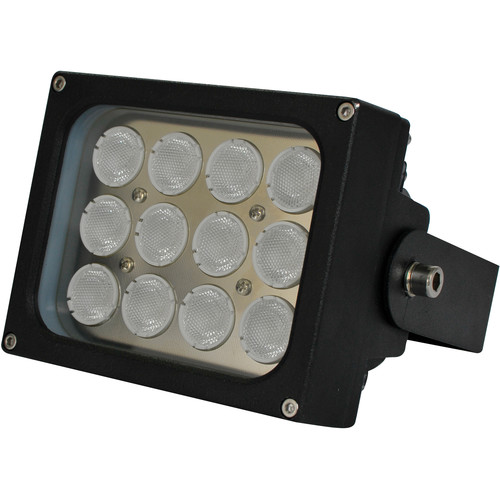 Iluminar WLC150 Series Medium-Range White Light Illuminator (26', 120°, Black)