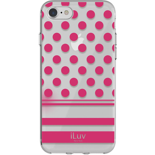 iLuv DotStyle Case for iPhone 7/8 (Pink)