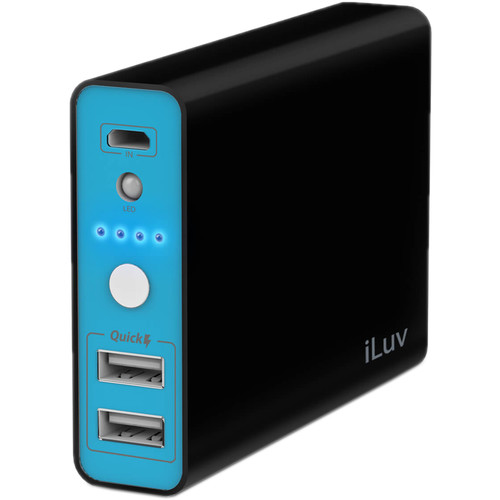 iLuv myPower 10400 Portable Battery Pack (Black)
