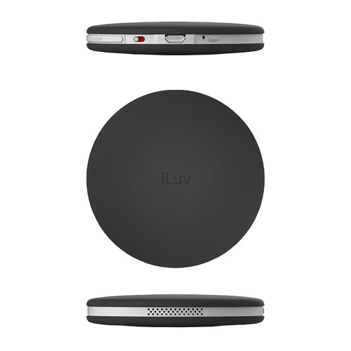 iLuv SmartShaker Bluetooth Smart Wireless Alarm (Black)
