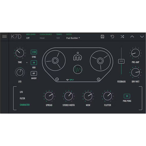 Imaginado Lda K7D Tape Delay Plug-In