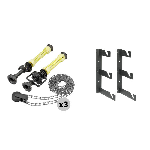 Impact Varidrive with Gray Metal Chains and Triple Hook Kit