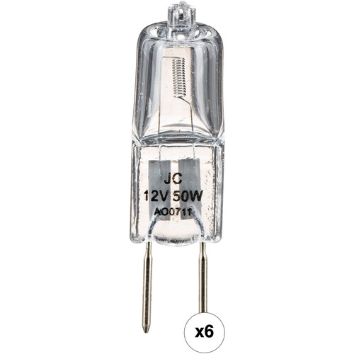 Impact BRL (JC) Lamp (50W/12V, 6-Pack)