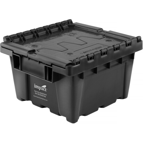 Impact CC-220 Mini Cable Crate with Lid (Black, 5.7L) CC-220 B&H