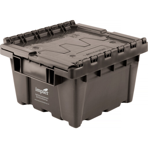 Impact CC-220 Mini Cable Crate with Lid (Gray, 5.7L)