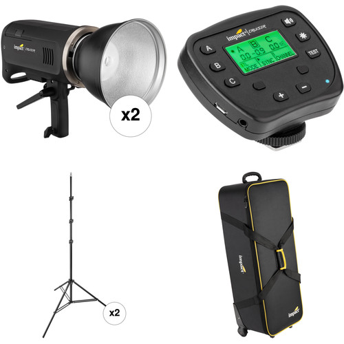Impact Cruiser ACDC-500-TTL 2-Light Kit for Nikon