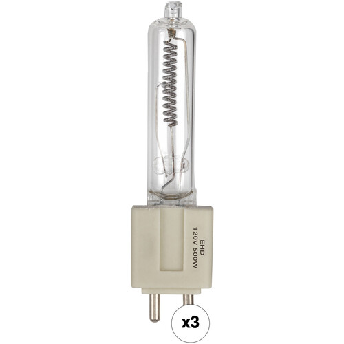 Impact EHD Lamp (500W/120V, 3-Pack)