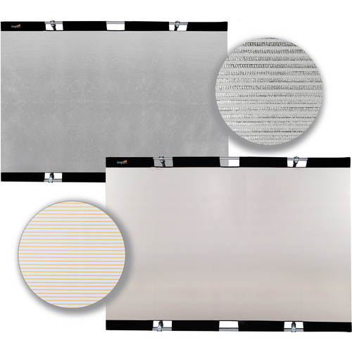 Impact Panel Frame Reflector Kit - Zebra Gold / Zebra Silver (43 x 67")