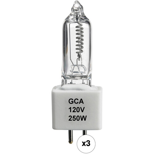 Impact GCA Lamp (250W, 120V, 3-Pack)