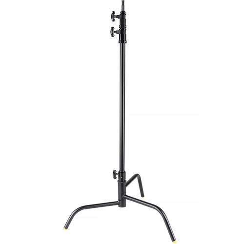 Impact 40" C-Stand with Turtle Base (10', Black)