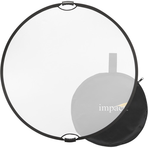 Impact Collapsible Circular Reflector with Handles (Translucent, 32")