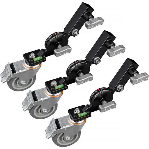 Impact Keygrip Pro Vari-Angle 4" Caster Set for 1" Legs