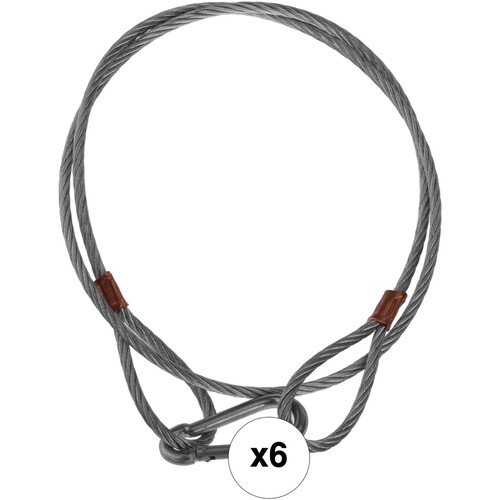 Impact Safety Cable (41", 6-Pack)
