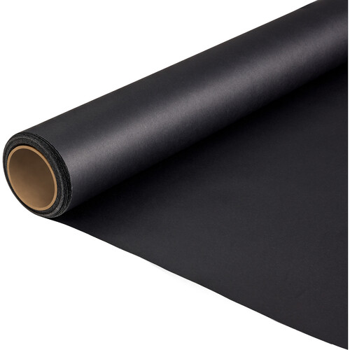 Impact Seamless Background Paper (Black, 53" x 36')