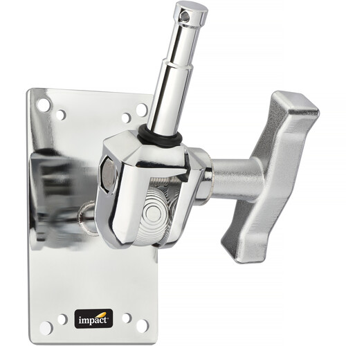 Impact Wall Plate with 3" Baby Swivel Pin