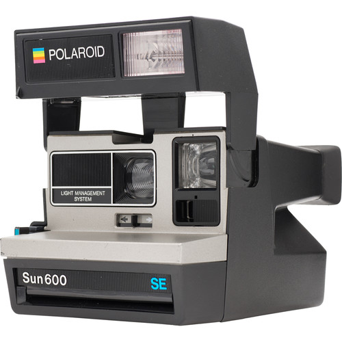 Impossible Polaroid 600 Square Instant Camera (Silver)