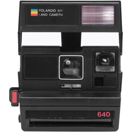 Impossible Polaroid 600 Square Instant Camera (Black)