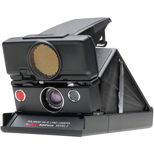 フィルムカメラ impossible POLAROID SX-70 Impossible Polaroid SX-70 Sonar Instant Film Camera (Black) 1514