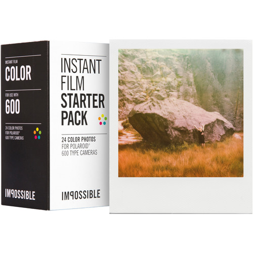 Impossible Instant Film Starter Pack (3-Pack, 24 Exposures)