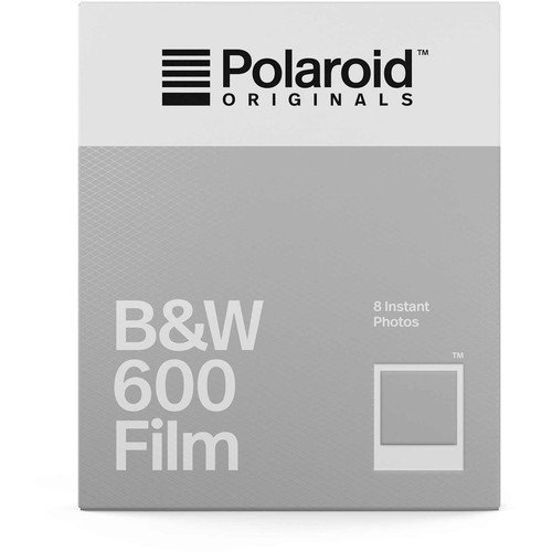 Polaroid Originals Black & White 600 Instant Film (8 Exposures, Expiration 01/19)