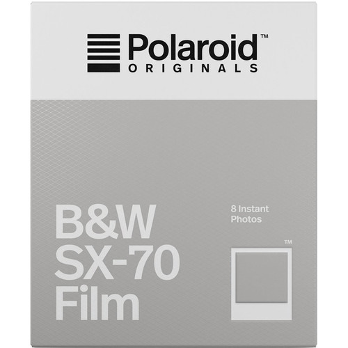 Polaroid Originals Black & White SX-70 Instant Film (8 Exposures)