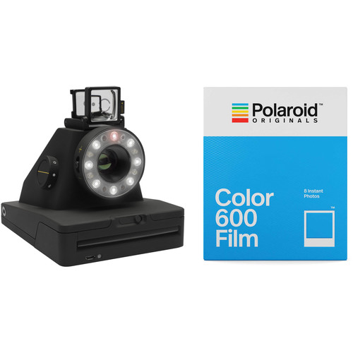 Impossible I-1 Instant Film Camera with Color Instant Film Kit (White Frame, 8 Exposures)
