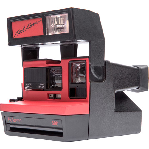 Impossible Polaroid 600 Cool Cam Instant Film Camera (Red)