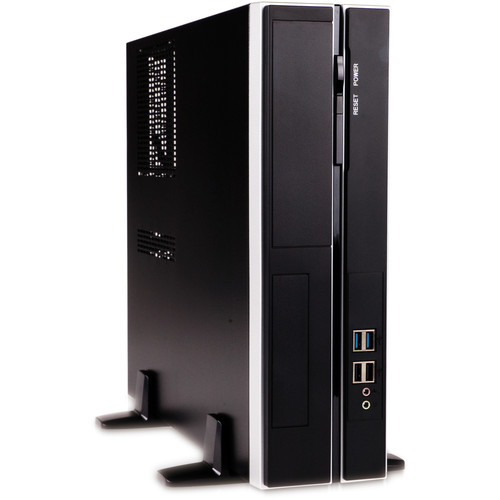In Win BL672 Mini-Tower Case (Black and Silver)