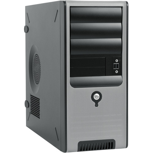 In Win C583 Mid-Tower Chassis (Black and Silver)
